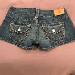 True Religion Jean Shorts